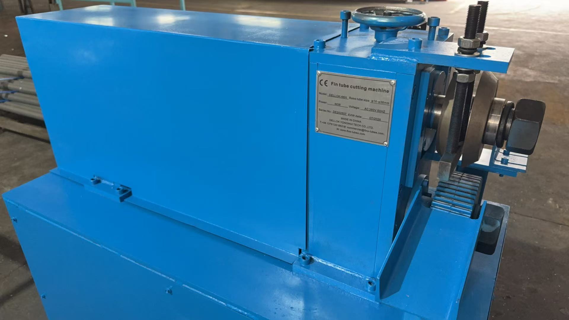 Últimos blogs da empresa sobre Máquina de corte de tubos aletados enviada com sucesso