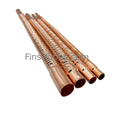 comprar DELLOK Tubo de aço corrugado de grande diâmetro Troca de calor de cobre Tubo corrugado torcido Cupro Níquel Corrugado online manufacture