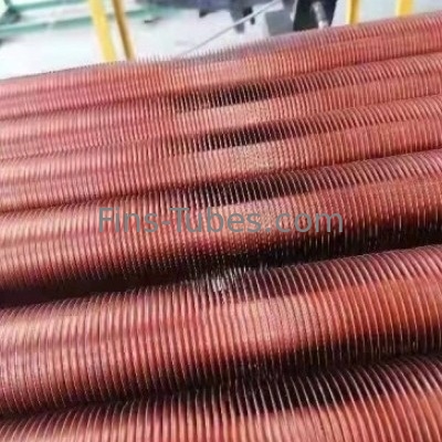comprar DELLOK Tubo de barbatanas de tipo G incorporado para arrefecedor de ar online manufacture