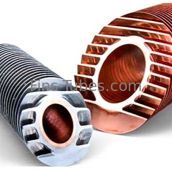qualidade  DELLOK  ASTM B280/ JISH3302 Copper Fin Tube Extruded Tubing fábrica
