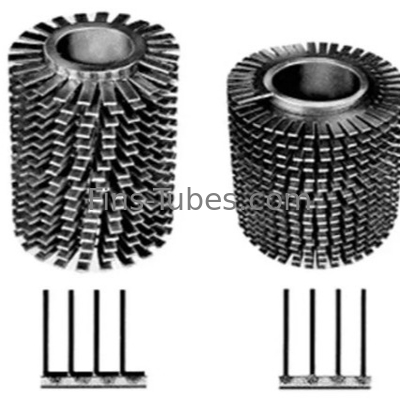 comprar DELLOK Tubos de arrefecimento de barbatanas dentadas/tubos dentados em espiral online manufacture