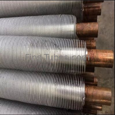 comprar Trocador de Calor de Alta Resistência à Corrosão com Tubo Aletado Apresentando OD de Tubo 12mm Mínimo 50,8mm Máximo Projetado para Transferência de Calor Fabricação em linha