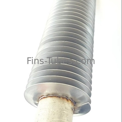 comprar DELLOK Tubo de barbatanas de aço carbono pintado de preto com 16-40 barbatanas Soldadas 1,2-2,77 mm Barbatanas serrilhadas extrudidas online manufacture