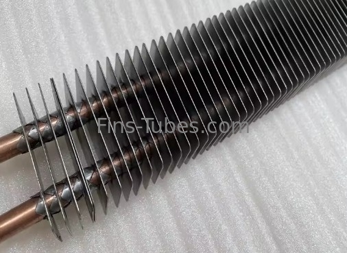 comprar Tubos de alumínio de barbatanas baixas com transferência de calor melhorada revestimento anodizado de borda lisa de barbatanas online manufacture