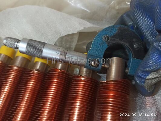 comprar DELLOK YONGHUI Tubos Od 19mm Min Extrudido Fin Tubos Máquina Fornecida Fabricação em linha