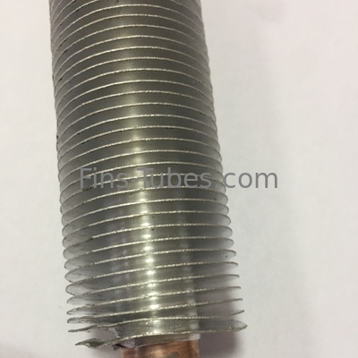 comprar O bimetal sem emenda TP304 do comprimento 18m do refrigerador de ar de DELLOK expulsou tubo de aleta online manufacture
