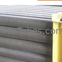 comprar O permutador de calor helicoidal de DELLOK serrilhou a tubulação de aço redonda de 0.8mm online manufacture