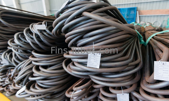 qualidade  DELLOK Spiral Evaporator Carbon Steel SA210 U Bend Tube Exhaust Pipe fábrica