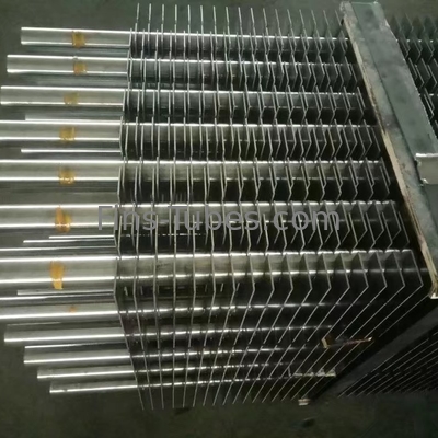 comprar Tubulação TP409 quadrada de aço inoxidável do comprimento 18000mm do permutador de calor de DELLOK online manufacture