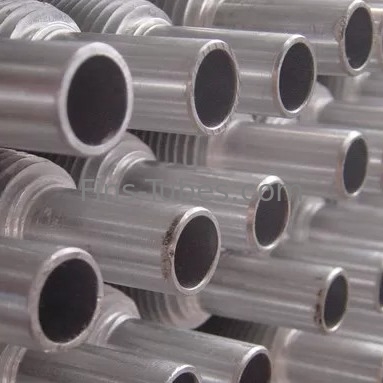 comprar As aletas sem emenda Alu1050 do segmento das densidades de DELLOK expulsaram tubo de aleta online manufacture