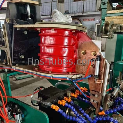 Máquina de soldadura de tubos de barbatanas de alta frequência