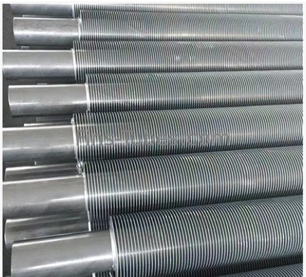 DELLOK Tubo de pinça de trocador de calor extrudido serrilhado A106 Gr.B