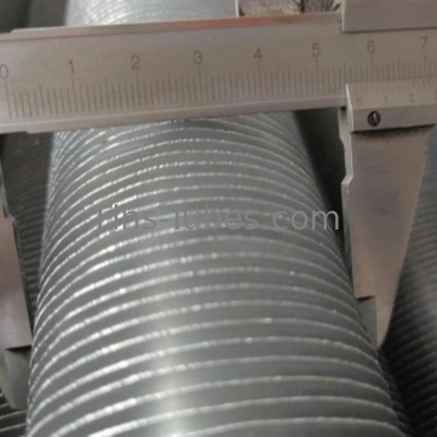 DELLOK SA179 AL1060 Trocador de calor de tubos de pinças bimetais extrudidos