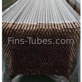 DELLOK Tubo de barbatanas espirais tipo KL de cobre