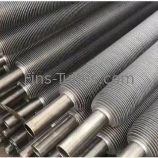 Equipamento industrial tubo de dissipação de calor em espiral composto de metal de alta frequência soldado tubo de barbatanas de estufa