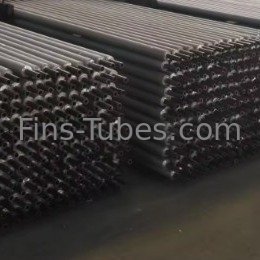 Tubos de aço carbono L com nadadeira 10 nadadeiras por polegada / tensão personalizada