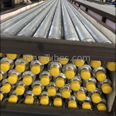 DELLOK 10 barbatanas por polegada Tubos com barbatanas de aço carbono com pressão nominal de até 2000 psi