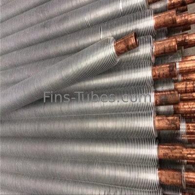 DELLOK Temperatura Tubos de barbatanas de aço carbono Tubos de barbatanas embutido 0.3-1.2mm Pressão 1.0MPa - 4.0MPa