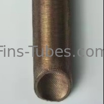 DELLOK Customizado X46cr13 Tubos de bobinas com nadadeiras redondas/quadradas/ retangulares/ ovais 10 nadadeiras por polegada