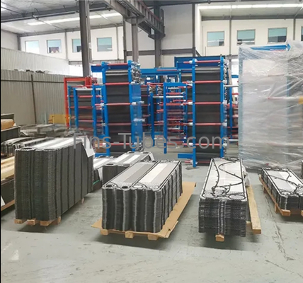 DELLOK YONGHUI S65 Trocador de calor de chapa de aço inoxidável para refrigeração Partes do equipamento do trocador de calor