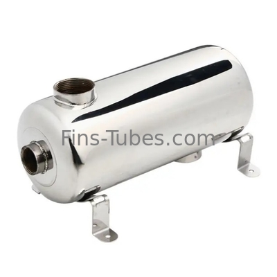 Tubos de aço inoxidável de concha, trocador de calor de piscina, trocador tubular, trocador de calor de água polido