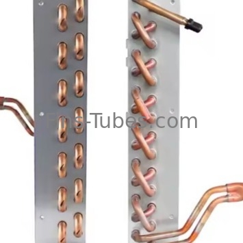 Máquina de transferência de bobinas de resfriamento por evaporação, condensador de tubos, trocador de calor de tubos de Cooper