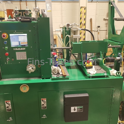 Tipo de aço inoxidável de DELLOK G que solda a máquina de Finning do tubo do CERT 3,1