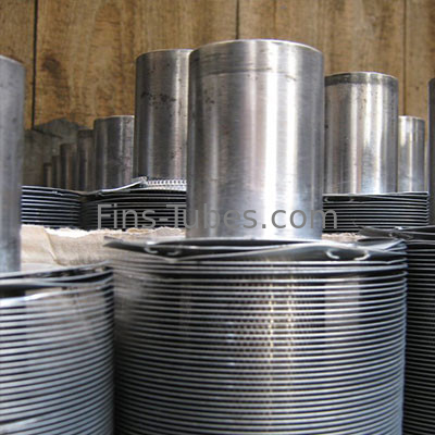 Refrigerar de DELLOK sobrepôs o tipo tubo de LL de aleta do aço carbono de A192 SMLS sem emenda