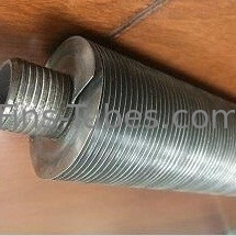 Radial baixo de DELLOK G que refrigera a tubulação de aço carbono de baixa temperatura de 50.8mm GRC