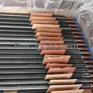 Tubo de aleta quadrado de alumínio do cobre Alu1060 16mm do condensador de DELLOK