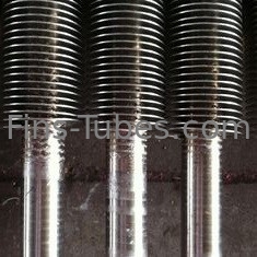 DELLOK Intercambiadores de calor 16 segmentos TP304L Tubos fin de aço inoxidável