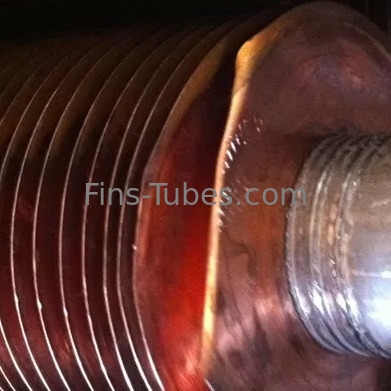 Tubo de aleta encaixado 0.4mm de aço inoxidável de cobre de alumínio de DELLOK TP304L
