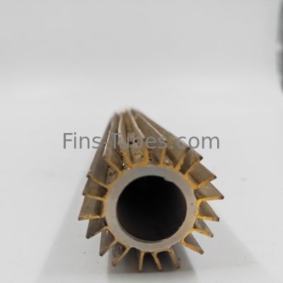 O HF de DELLOK soldou o tubo Finned longitudinal de aço sem emenda de SA192 OD19mm
