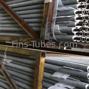 Tubo de aleta expulso 6mm do carbono GrA1 do sistema de refrigeração de DELLOK