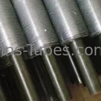 Tubos de aleta de alumínio do METAL 0.4mm da condição do ar de DELLOK os MONO expulsaram