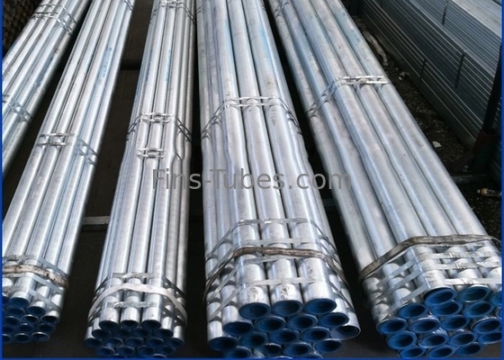 A tubulação galvanizada do forro do mergulho quente de DELLOK ASTM A53 galvanizou a tubulação de aço rolada sulcada